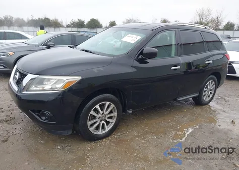2013 Nissan Pathfinder Sv из США, поврежденный, VIN 5N1AR2MN2DC634387